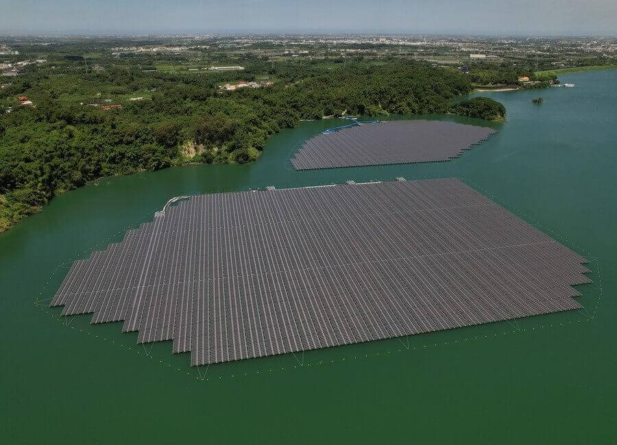 Wu-shan-Tou Reservoir, Tainan, Taiwan / Floating PV