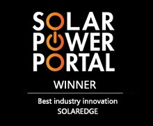 Solar Power Portal Awards 2015 Winner Best Industry Innovation SolarEdge