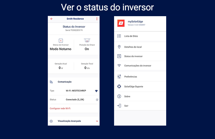 View Inverter Status