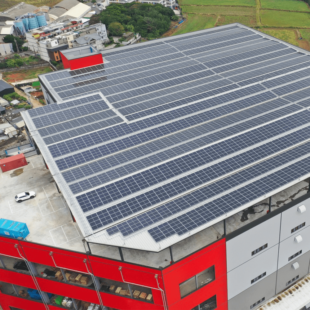 1.88MW Success Capital Logistics Center, Taoyuan, Taiwan Installed by hsinjing Holdiing