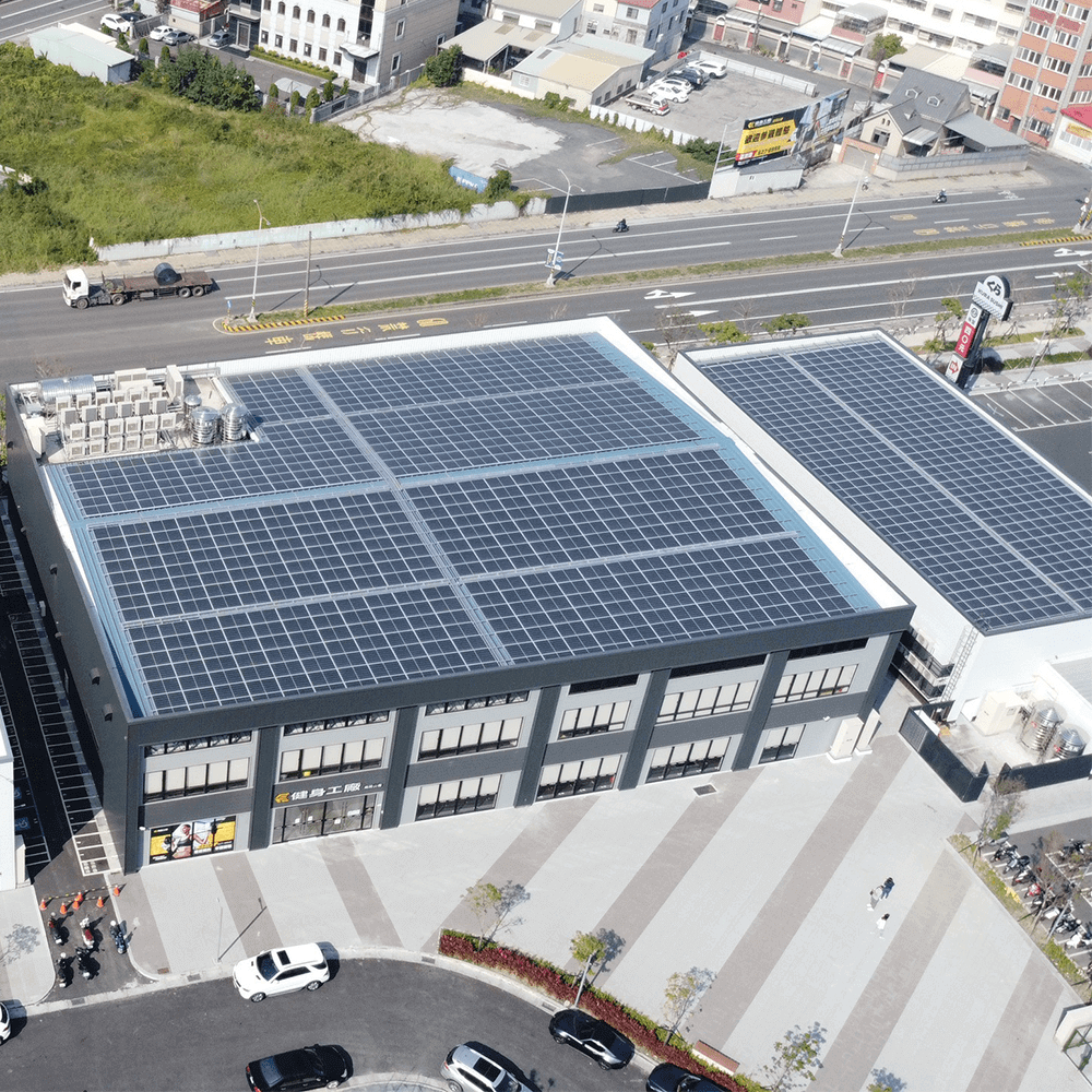 764.32kW Dali Miller Mall Kaoshiung Taiwan installed by Hsinjing Holding