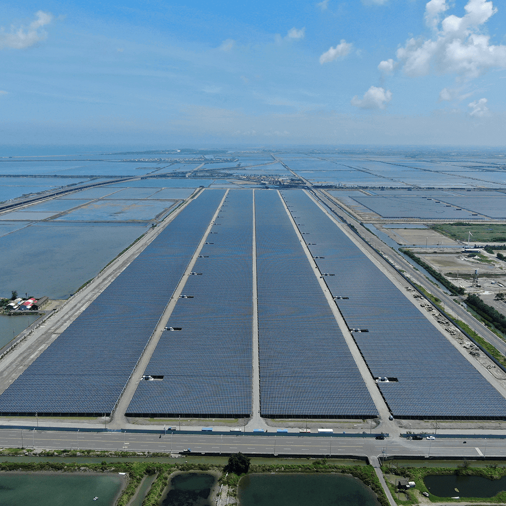 77.52MW Tainan City Taiwan installed by Shinfox